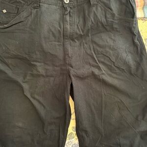 Enyce Black Textured Pants